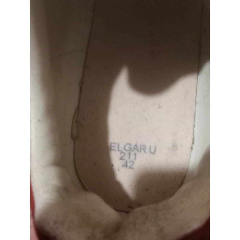 Women ALEXANDER MCQUEEN Elgar U Oversized Leather Lace-up Sneakers, Size 42 (11) - Picture 2 of 12